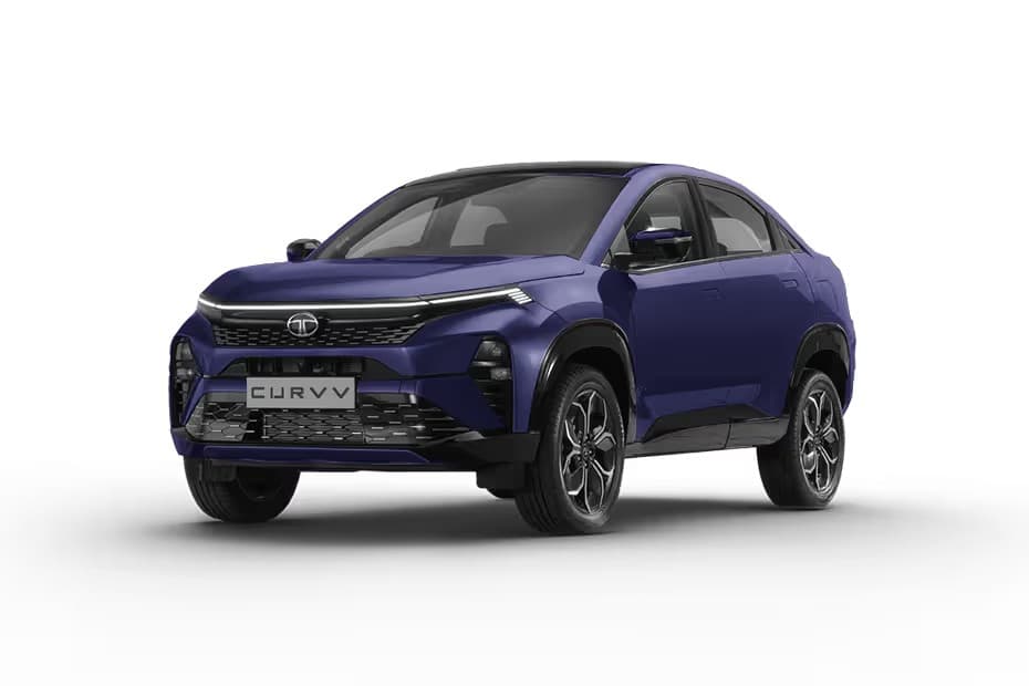 Tata Curvv 1.2 Smart Coupe Petrol car front three-quarter view India 2026 price mileage safety specs side by side car comparison vs Citroen Basalt AiCarAdvisor