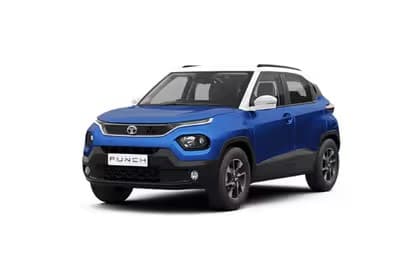 Tata Punch Pure (O) SUV Petrol car front three-quarter view India 2026 price mileage safety specs side by side car comparison vs Hyundai Exter AiCarAdvisor
