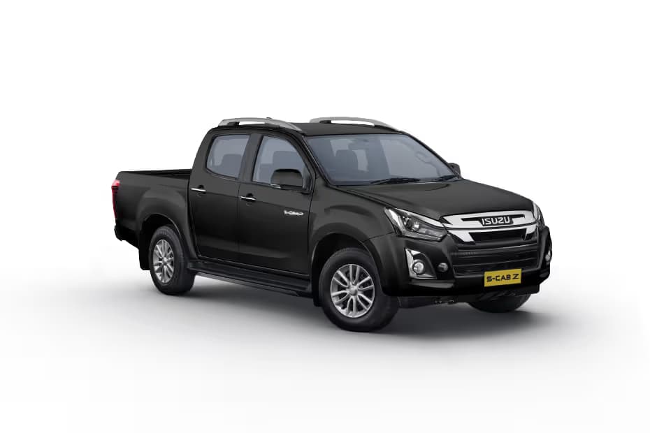Isuzu S-CAB Z 4x2 MT Truck Diesel car front three-quarter view India 2026 price mileage safety specs side by side car comparison vs Isuzu Hi-Lander AiCarAdvisor