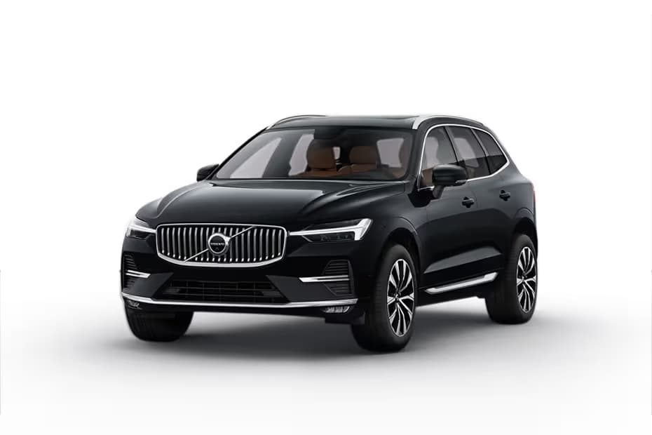 Volvo XC60 B5 SUV Petrol car front three-quarter view India 2026 price mileage safety specs side by side car comparison vs Mercedes-Benz C-Class AiCarAdvisor